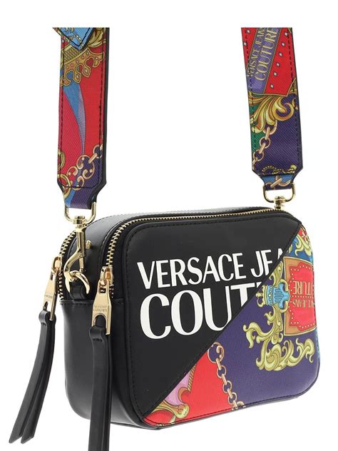 versace blue crossbody bag|Versace shoulder bag sale.